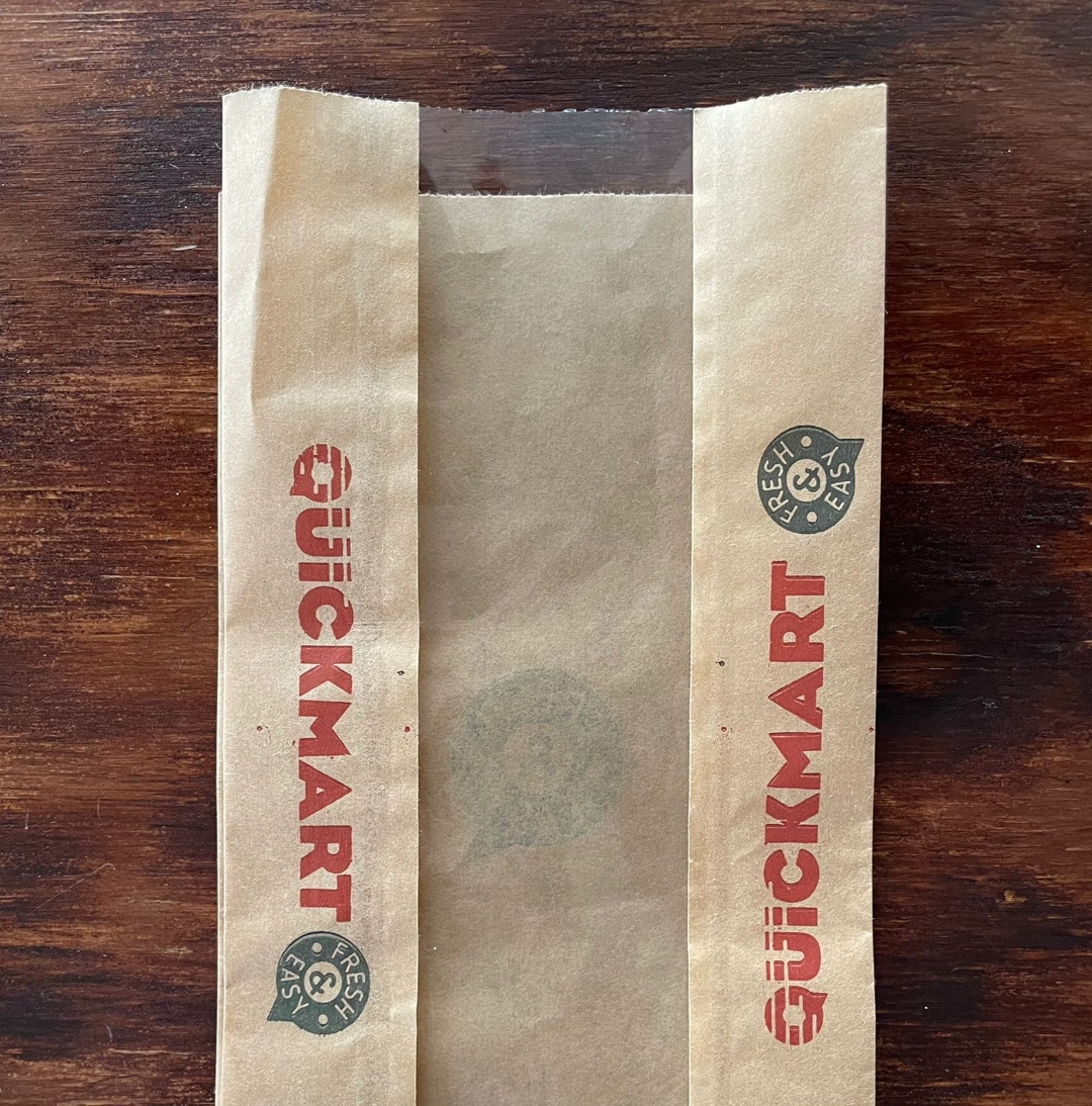 Quickmart Kraft Bread Bag